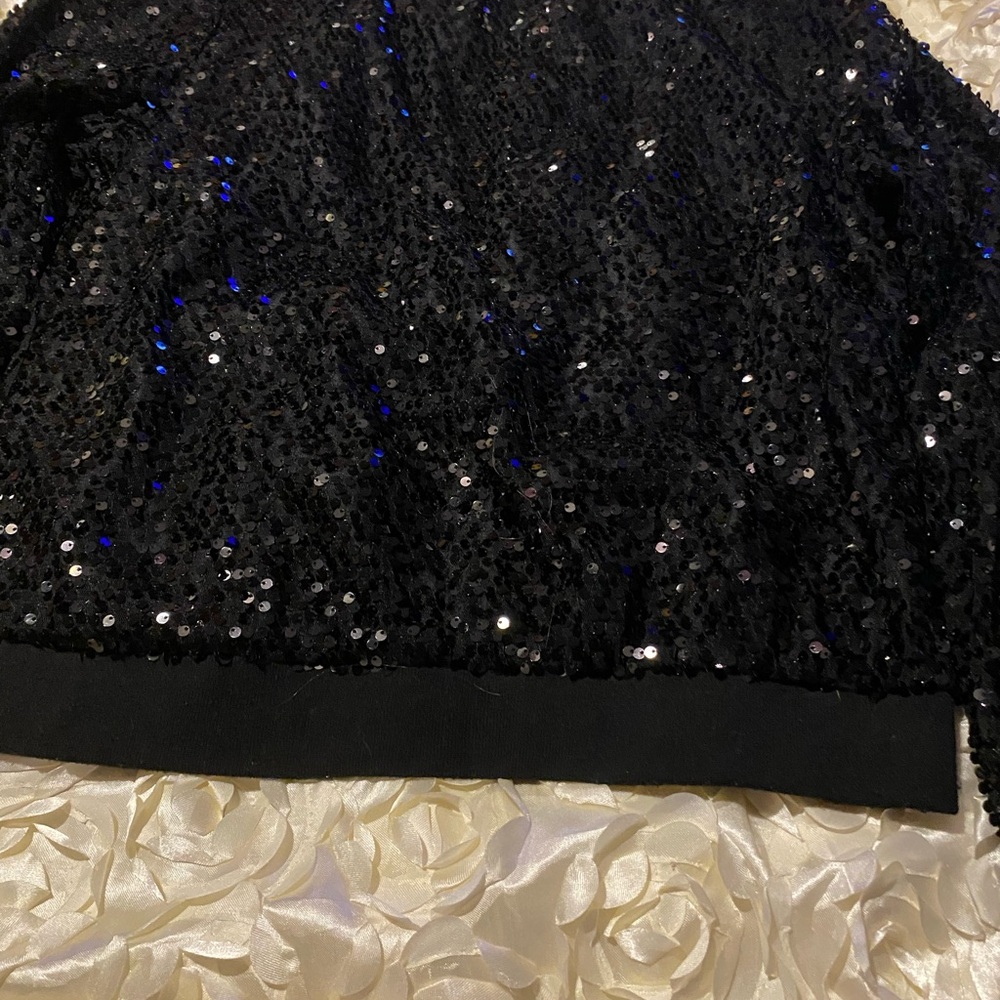 Sequin Black Jacket - image 8